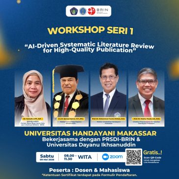 Tingkatkan Kualitas Publikasi Ilmiah, Universitas Handayani Makassar Gelar Workshop Riset Berbasis AI