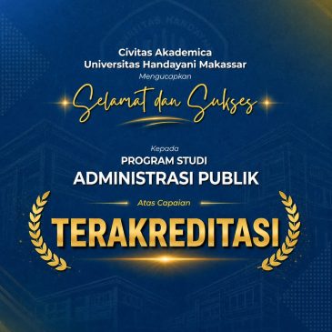 Perkuat Mutu Institusi, Program Studi Administrasi Publik UHM Resmi Raih Status Terakreditasi