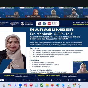 Workshop Seri 1 “AI Driven Systematic Literature Review for High Quality Publication” Disambut Antusias 31 Institusi Peserta